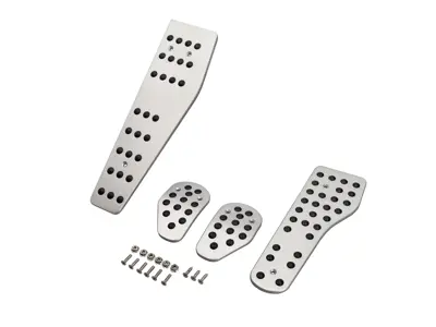 Pedallegierung und Fußrasten-Kit für Porsche 911 / 964 / 993 Für LHD-Fahrzeuge DesignTek - 96442311100, 96442311101, 96442358300, 91442321000